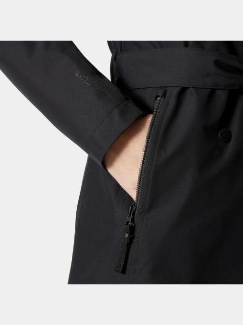 Helly Hansen W Welsey Ii Trench Insulated női esőkabát fekete színben 5