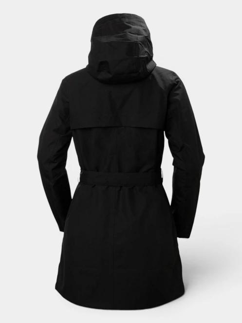 Helly Hansen W Welsey Ii Trench Insulated női esőkabát fekete színben 3
