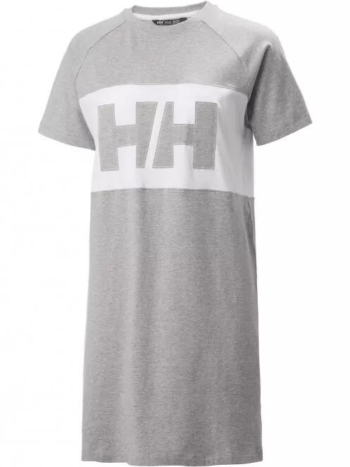Helly Hansen W Active T-Shirt Dress női ruha szürke színben 4