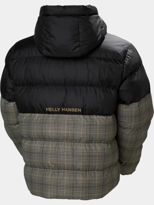 Helly Hansen Oslo Graphic Puffy férfi átmeneti kabát barna színben 8