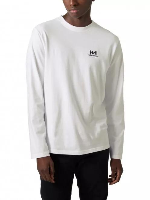 Helly Hansen Yu20 Ls T-Shirt férfi hosszú ujjú póló fehér színben 2