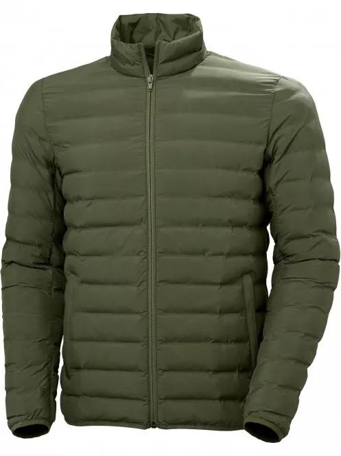 Helly Hansen Mono Material Insulator férfi utcai kabát oliva színben 4