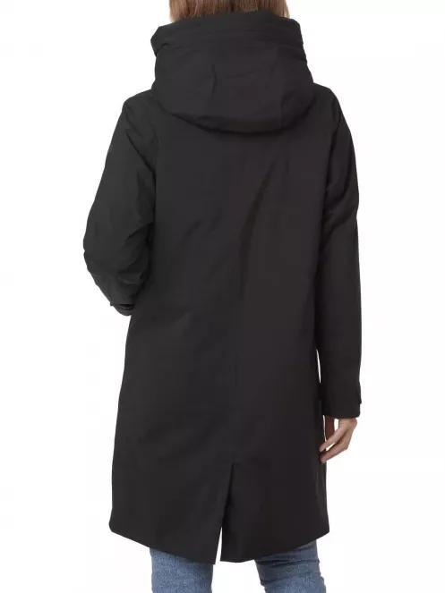 Helly Hansen W Victoria Ins Rain Coat női esőkabát fekete színben 3