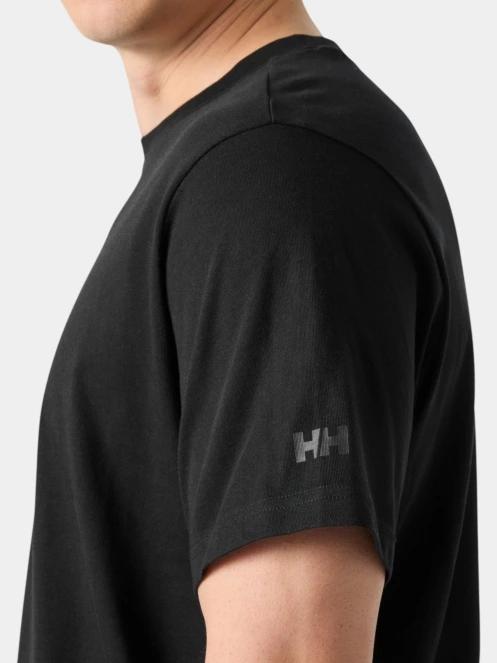 Helly Hansen 2-Pack Hh Cotton T férfi rövid ujjú póló fekete színben 4