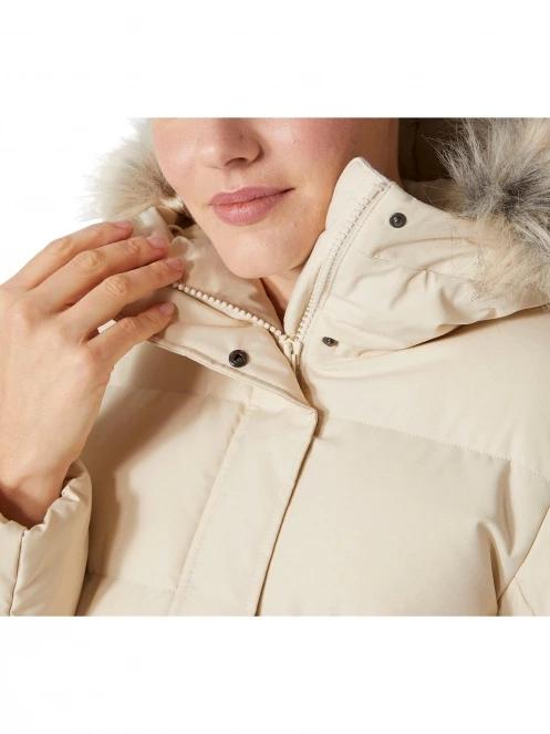 Helly Hansen W Blossom Puffy Parka női télikabát szürke színben 4