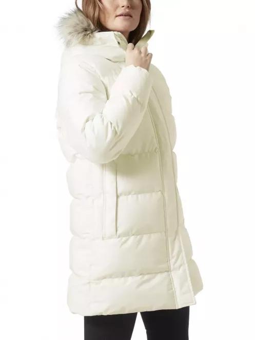 Helly Hansen W Blossom Puffy Parka női télikabát homok színben 2