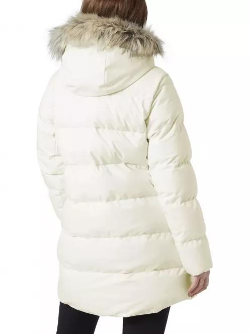 Helly Hansen W Blossom Puffy Parka női télikabát homok színben 3