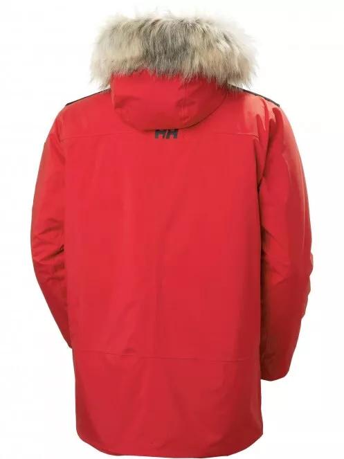 Helly Hansen Reine Parka férfi télikabát piros színben 5