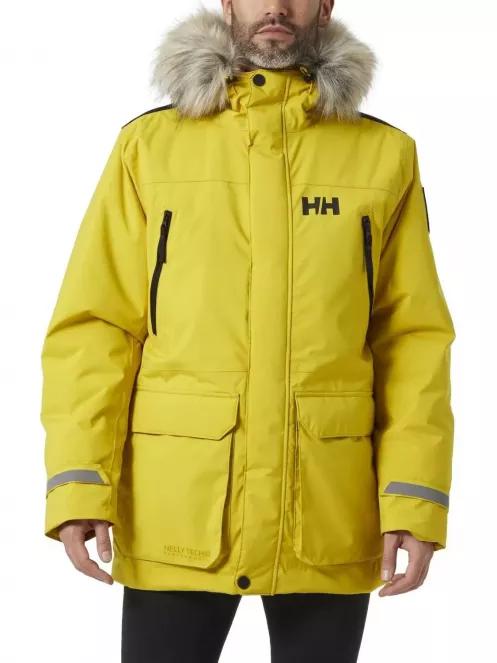 Helly Hansen Reine Parka férfi télikabát sárga színben 2
