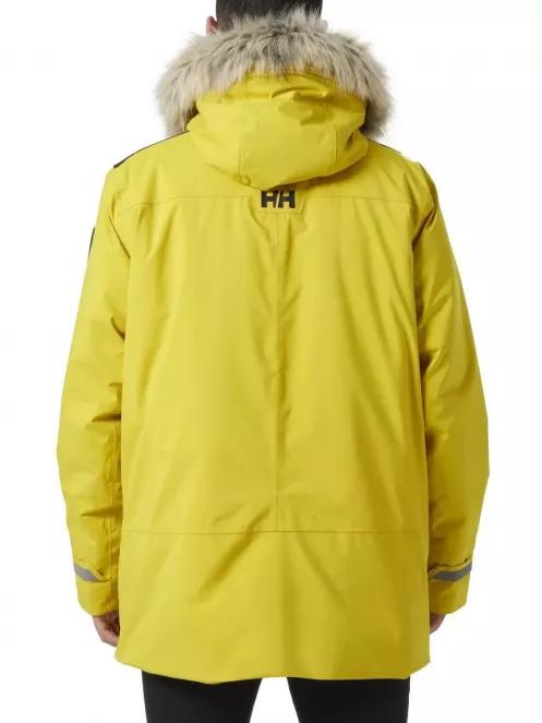 Helly Hansen Reine Parka férfi télikabát sárga színben 3