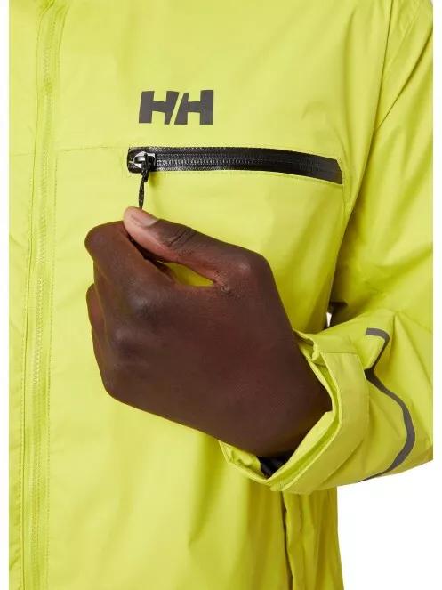 Helly Hansen Ride Hooded Rain Jacket férfi széldzseki zöld színben 4