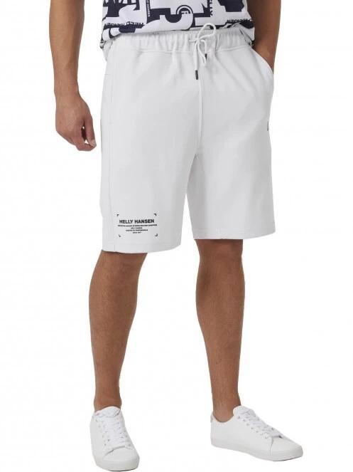 Helly Hansen Move Sweat Shorts férfi rövidnadrág fehér színben 2