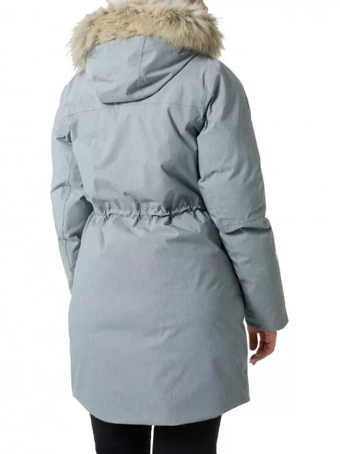 Helly Hansen W Senja Parka női télikabát szürke színben 3