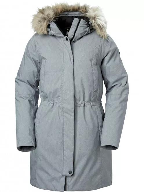 Helly Hansen W Senja Parka női télikabát szürke színben 4