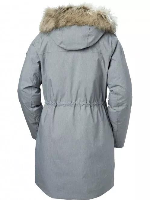 Helly Hansen W Senja Parka női télikabát szürke színben 5