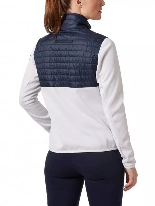 Helly Hansen W Rwb Fleece Hybrid Jacket női utcai kabát fehér színben 3