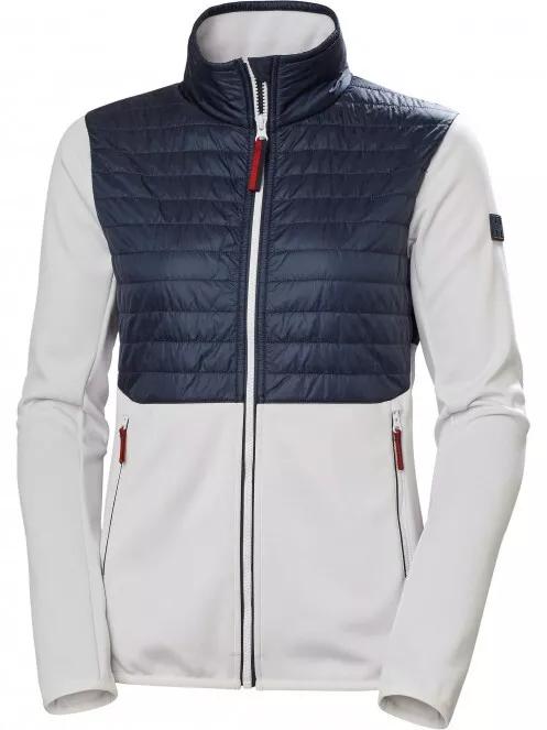 Helly Hansen W Rwb Fleece Hybrid Jacket női utcai kabát fehér színben 4