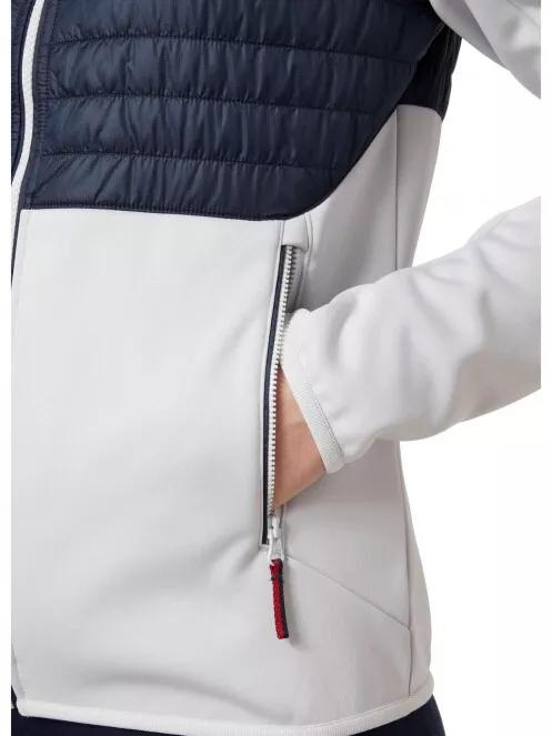 Helly Hansen W Rwb Fleece Hybrid Jacket női utcai kabát fehér színben 6