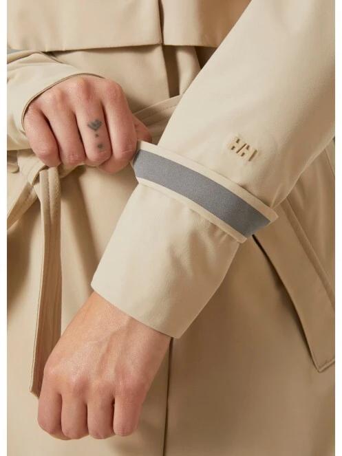 Helly Hansen W Jane Trench női esőkabát homok színben 4