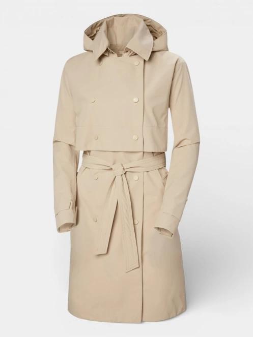 Helly Hansen W Jane Trench női ballonkabát homok színben 2