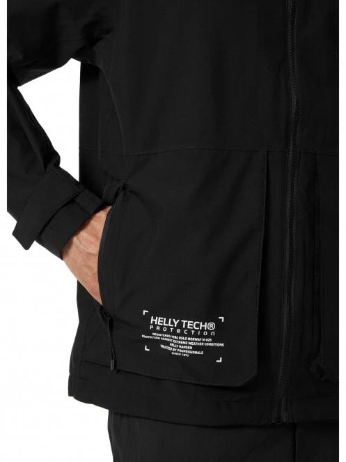 Helly Hansen Move Rain Jacket férfi esőkabát fekete színben 5