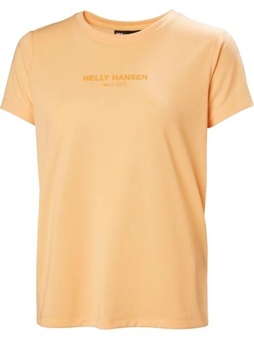 Helly Hansen W Allure T-Shirt női rövid ujjú póló narancssárga színben 5