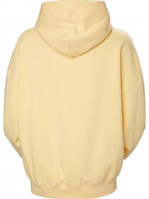 Helly Hansen W Allure Hoodie női kapucnis pulóver sárga színben 5