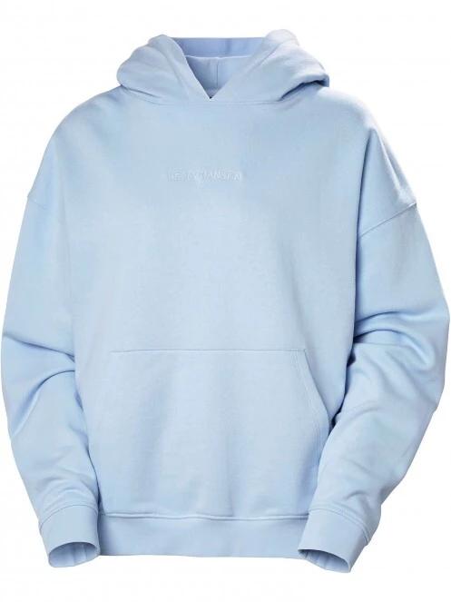 Helly Hansen W Allure Hoodie női kapucnis pulóver világoskék színben 4