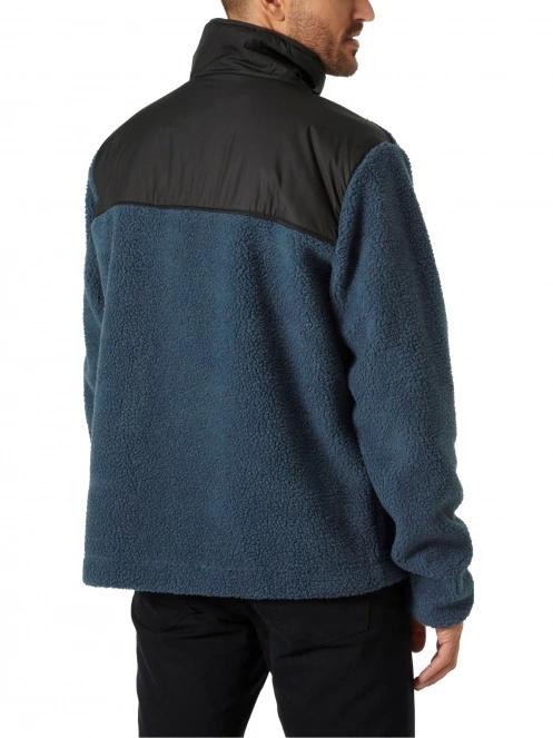 Helly Hansen Explorer Pile Jacket férfi polár pulóver sötétkék színben 3