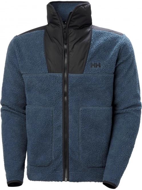 Helly Hansen Explorer Pile Jacket férfi polár pulóver sötétkék színben 6