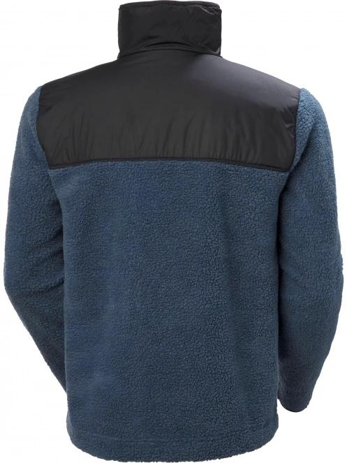 Helly Hansen Explorer Pile Jacket férfi polár pulóver sötétkék színben 7