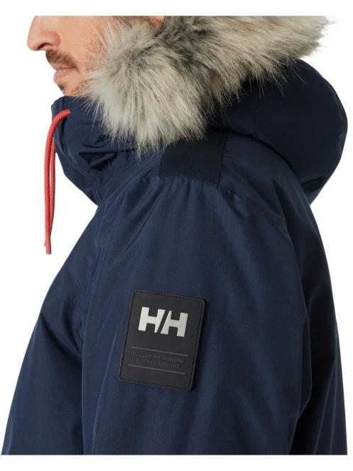 Helly Hansen Coastal 3.0 Parka férfi télikabát sötétkék színben 4