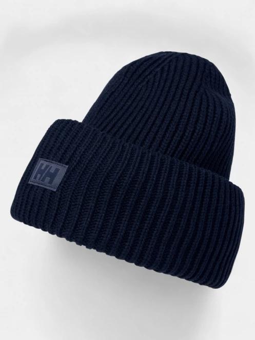 Helly Hansen Hh Rib Beanie sapka sötétkék színben 2