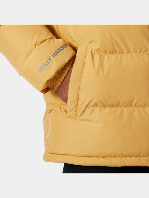 Helly Hansen Yu 23 Reversible Puffer férfi télikabát sárga színben 4