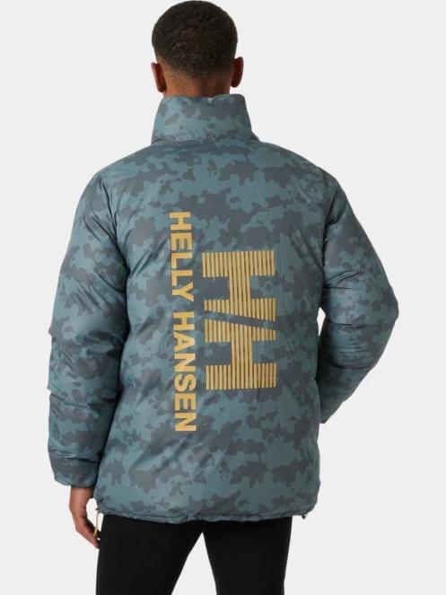Helly Hansen Yu 23 Reversible Puffer férfi télikabát sárga színben 8