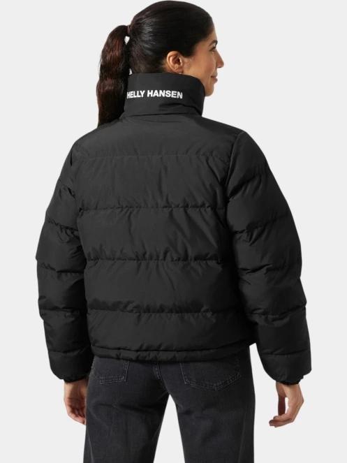 Helly Hansen W Yu 23 Reversible Puffer férfi télikabát fekete színben 3