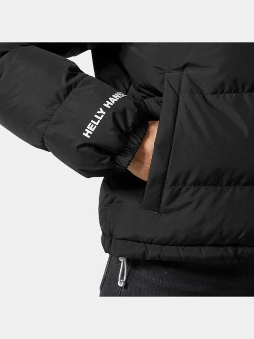 Helly Hansen W Yu 23 Reversible Puffer férfi télikabát fekete színben 4