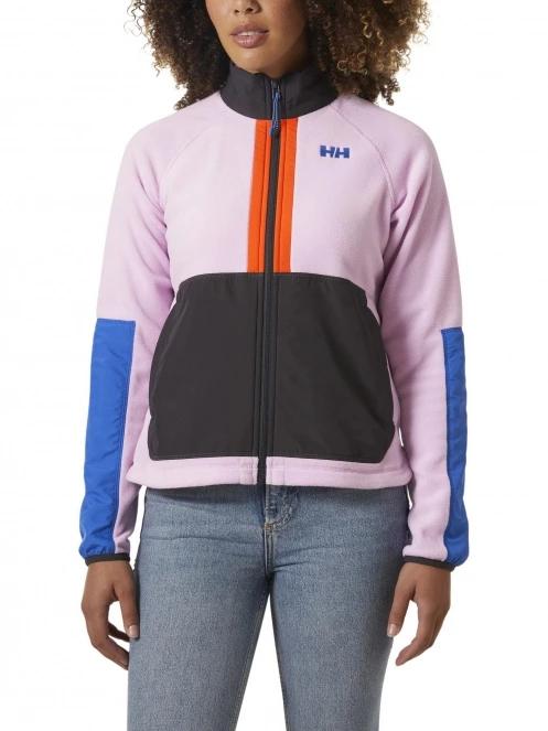 Helly Hansen W Rig Fleece Jacket női polár pulóver lila színben 2