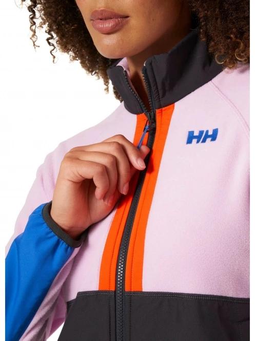 Helly Hansen W Rig Fleece Jacket női polár pulóver lila színben 4