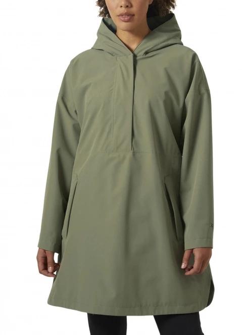 Helly Hansen W Lilja Belted Poncho női esőkabát zöld színben 2