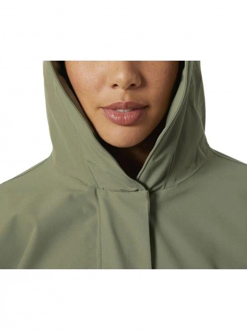 Helly Hansen W Lilja Belted Poncho női esőkabát zöld színben 4