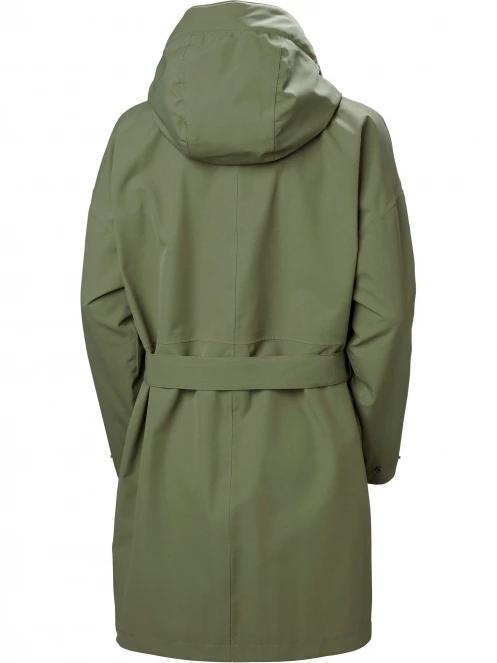 Helly Hansen W Lilja Belted Poncho női esőkabát zöld színben 8