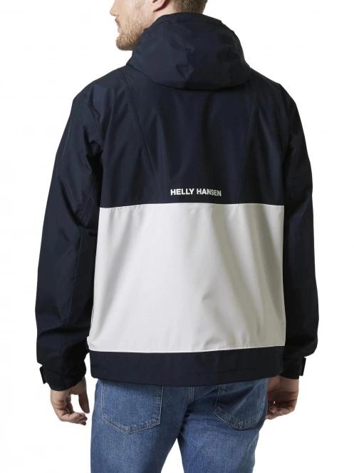 Helly Hansen Rig Rain Jacket férfi esőkabát sötétkék színben 3
