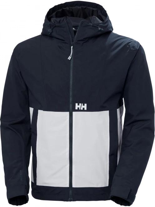 Helly Hansen Rig Rain Jacket férfi esőkabát sötétkék színben 7