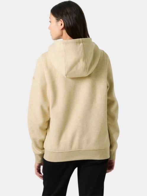 Helly Hansen W Elevate Hoodie női kapucnis pulóver barna színben 3