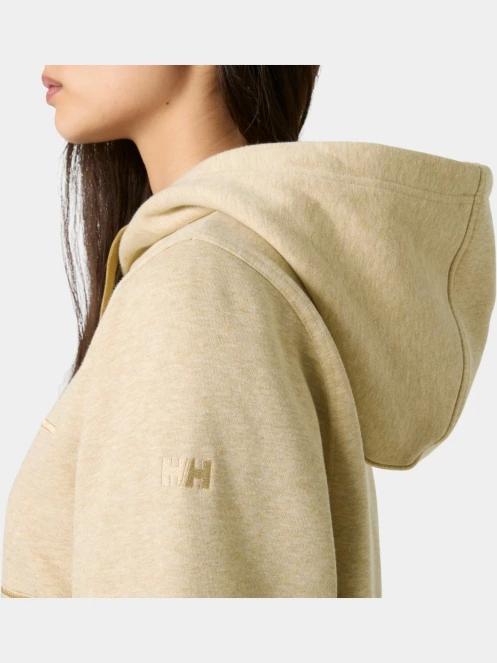 Helly Hansen W Elevate Hoodie női kapucnis pulóver barna színben 4