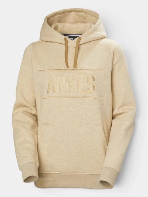 Helly Hansen W Elevate Hoodie női kapucnis pulóver barna színben 7