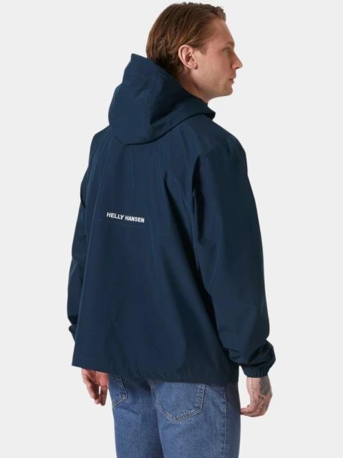 Helly Hansen Sandoy Rain Jacket férfi esőkabát sötétkék színben 3