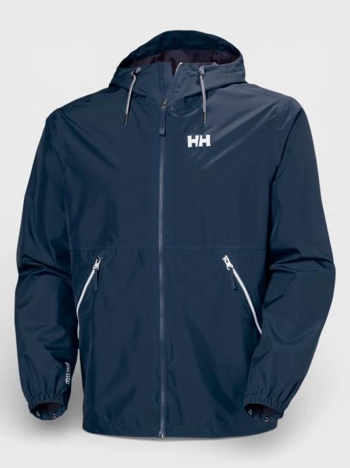 Helly Hansen Sandoy Rain Jacket férfi esőkabát sötétkék színben 8