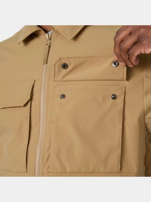 Helly Hansen Escape Jacket férfi átmeneti kabát barna színben 5